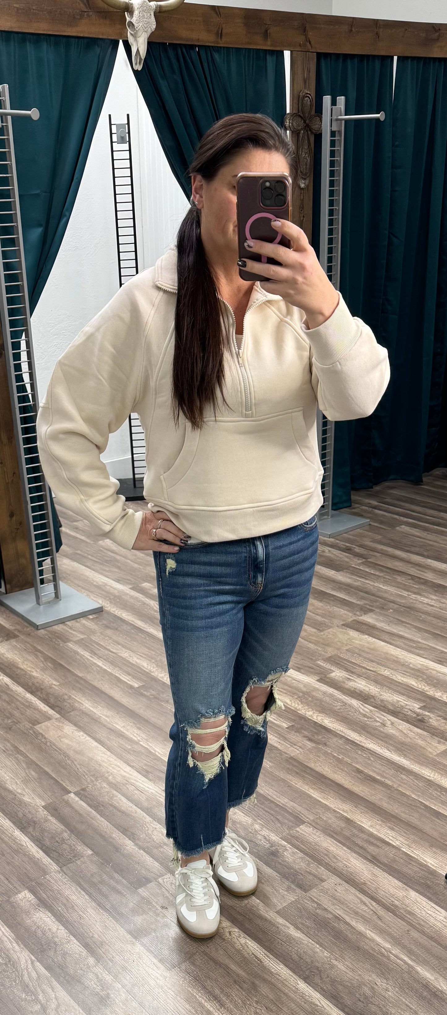 Deana Half Zip