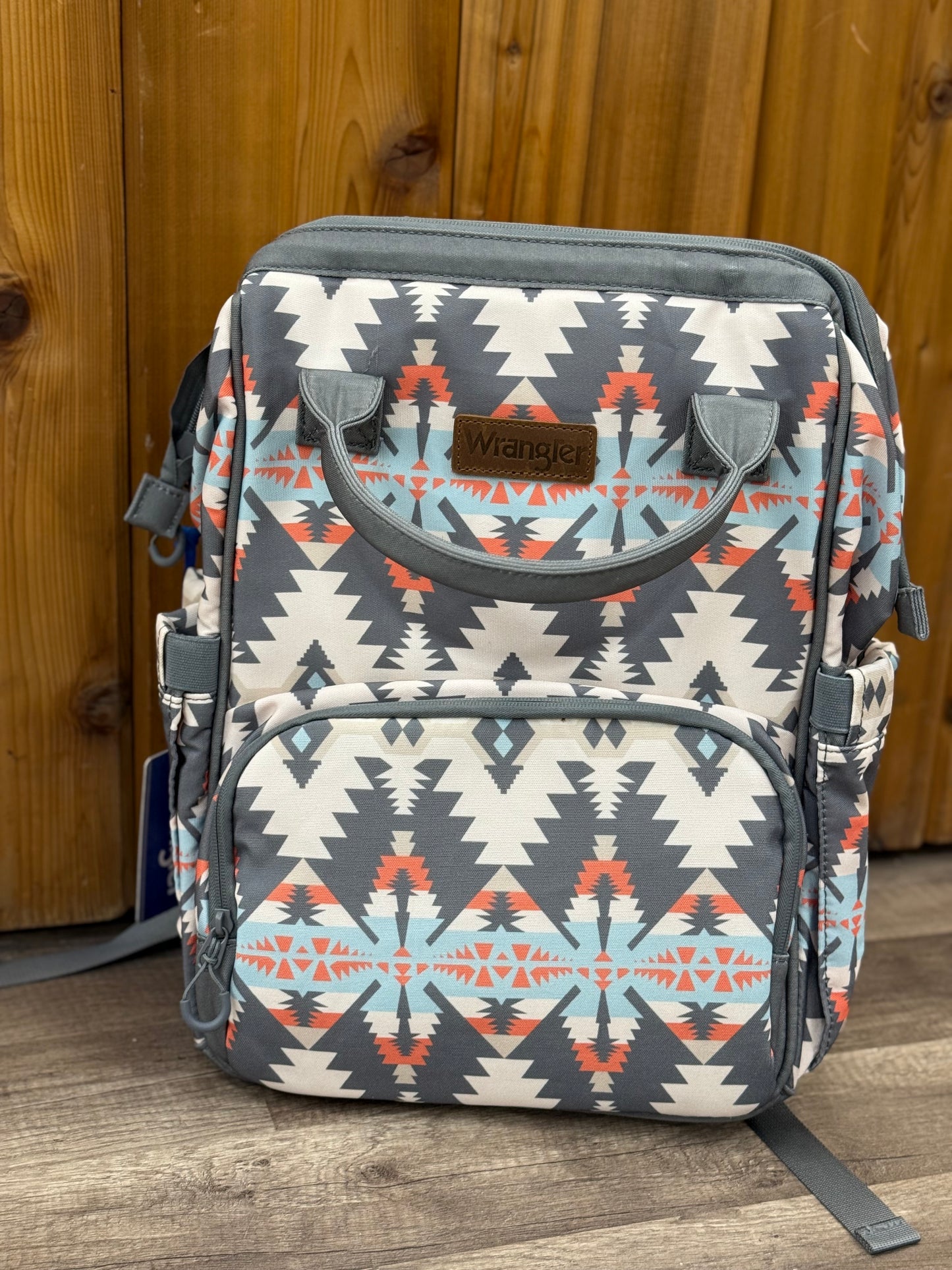 Wrangler Aztec Diaper Backpack