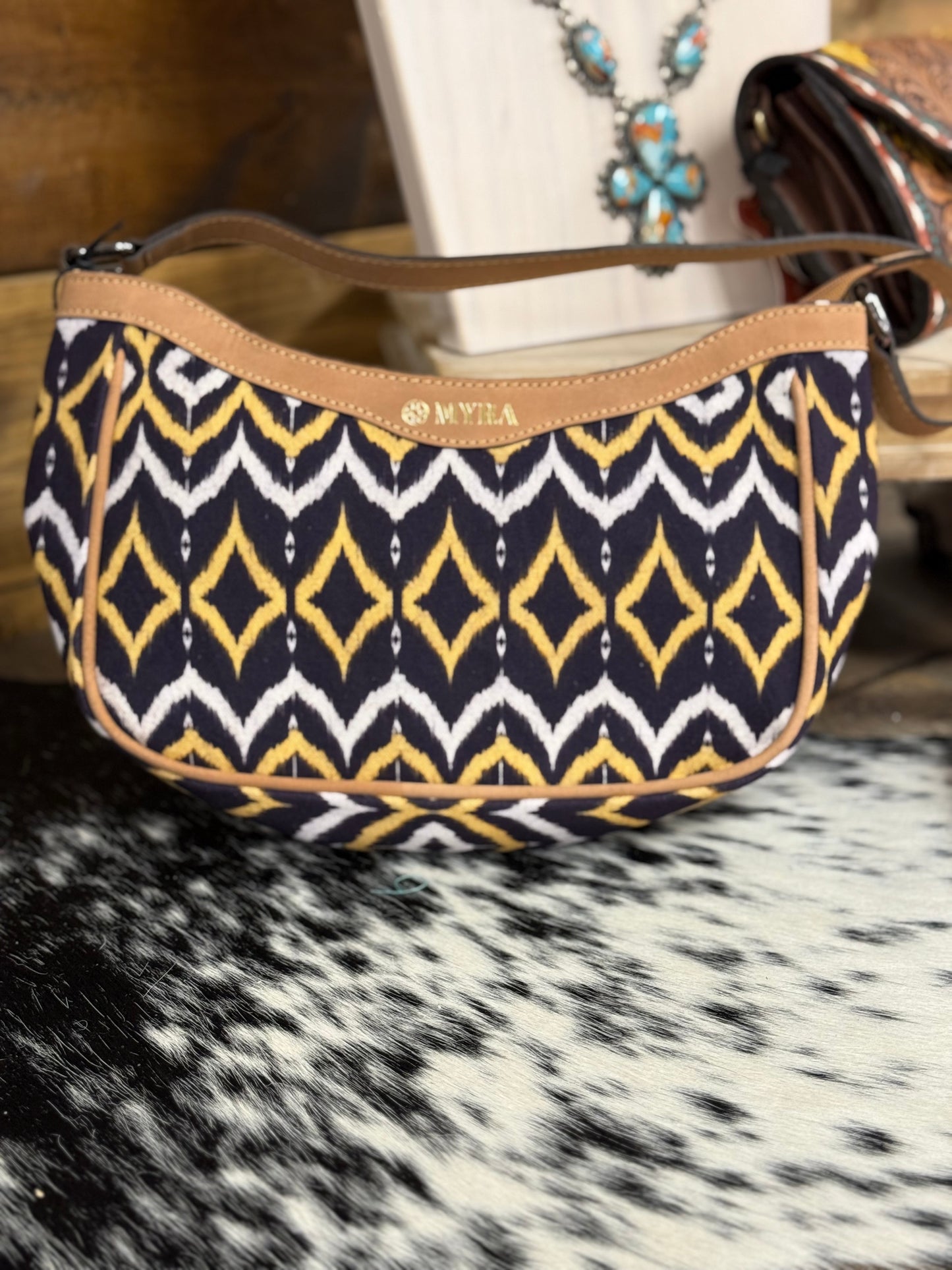 Harvest Chevron Handbag