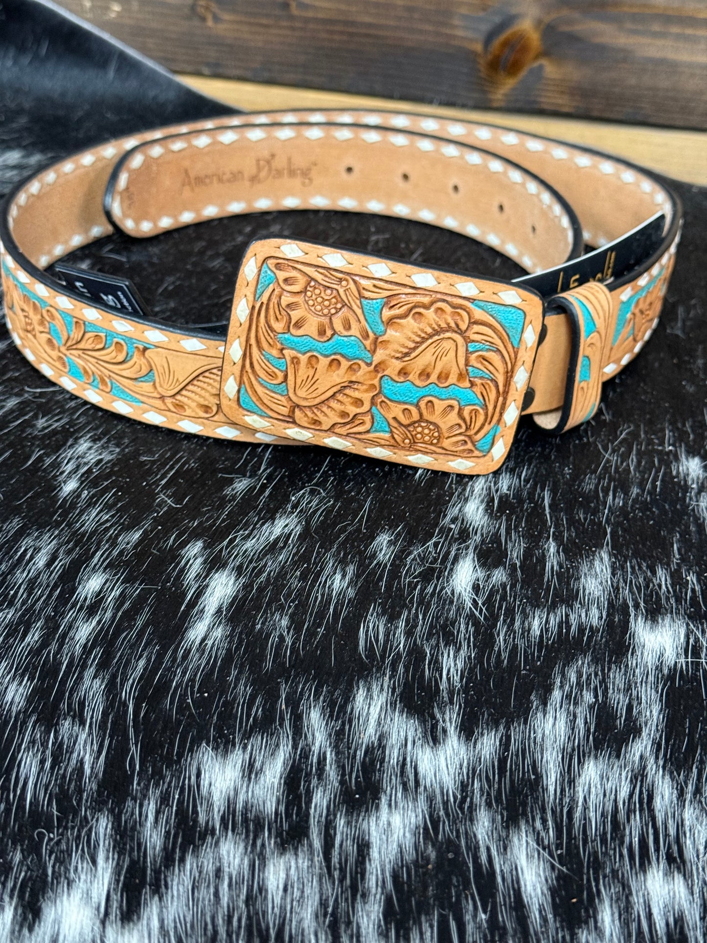 Hand Tooled Leather Belts