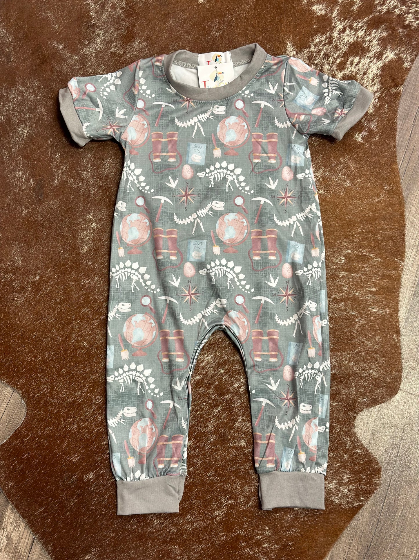 Dino Dig Romper