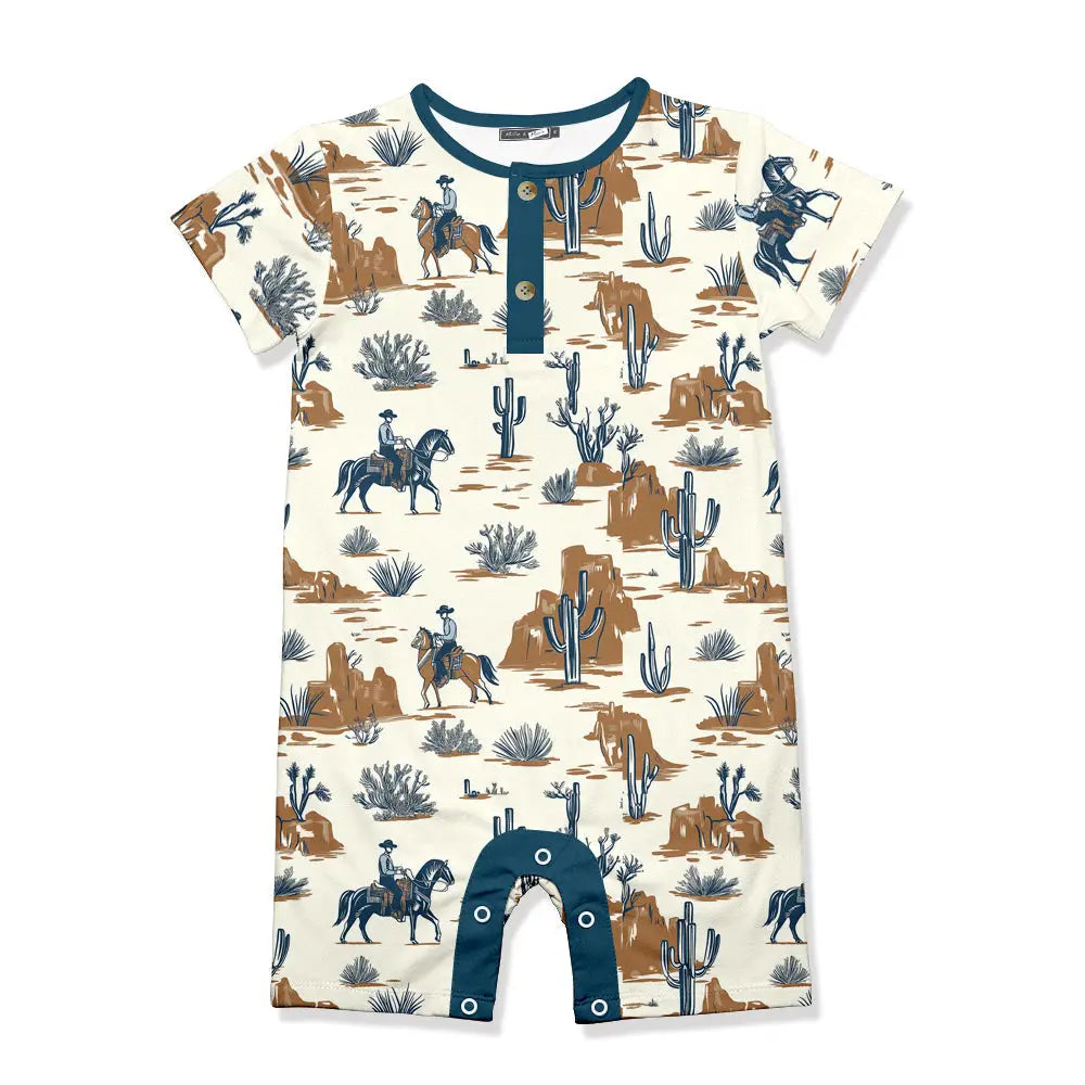 Western frontier romper