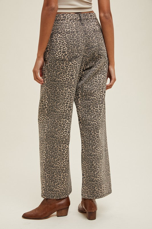 London Leopard Pants