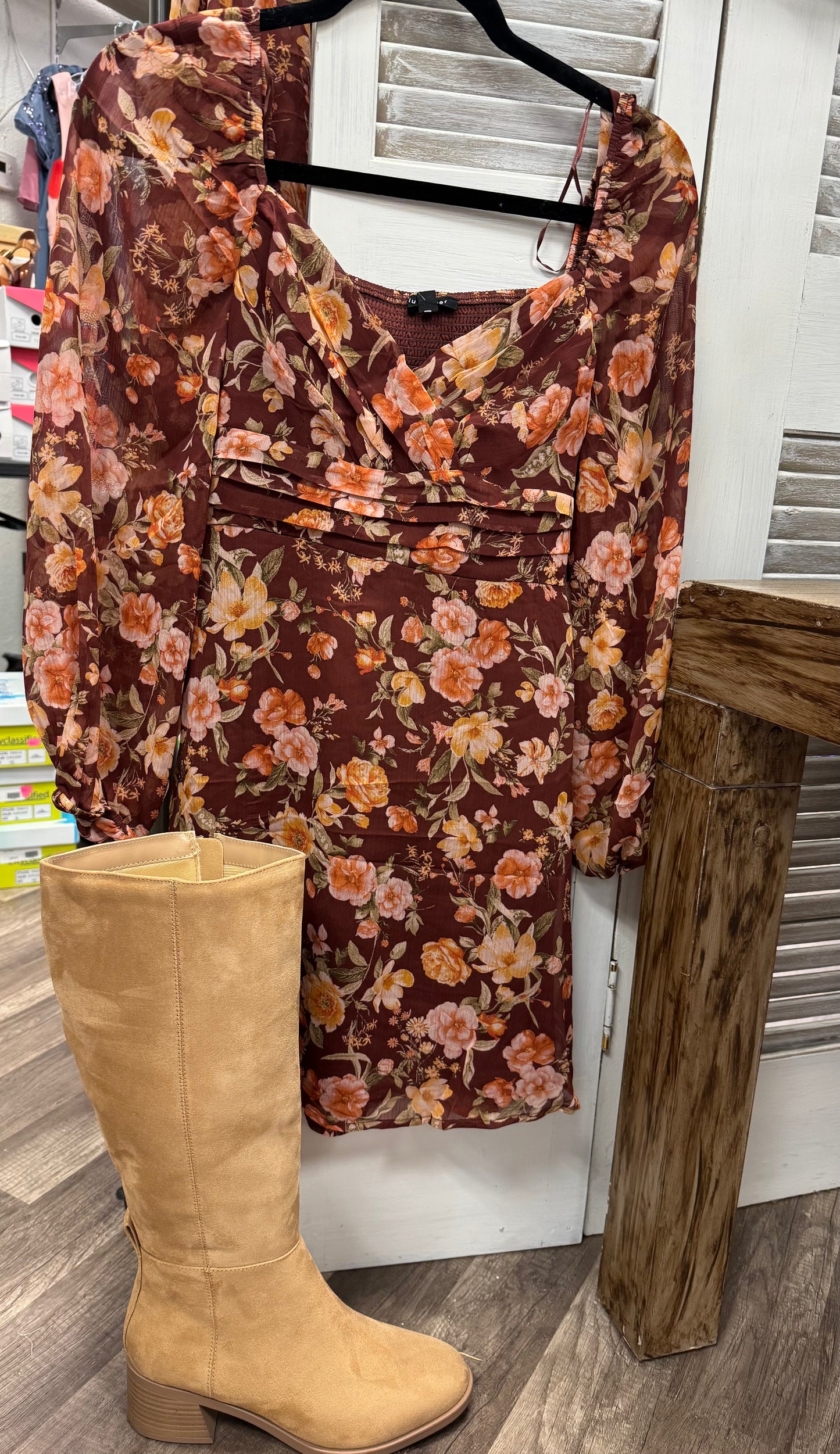 Falling for you dress