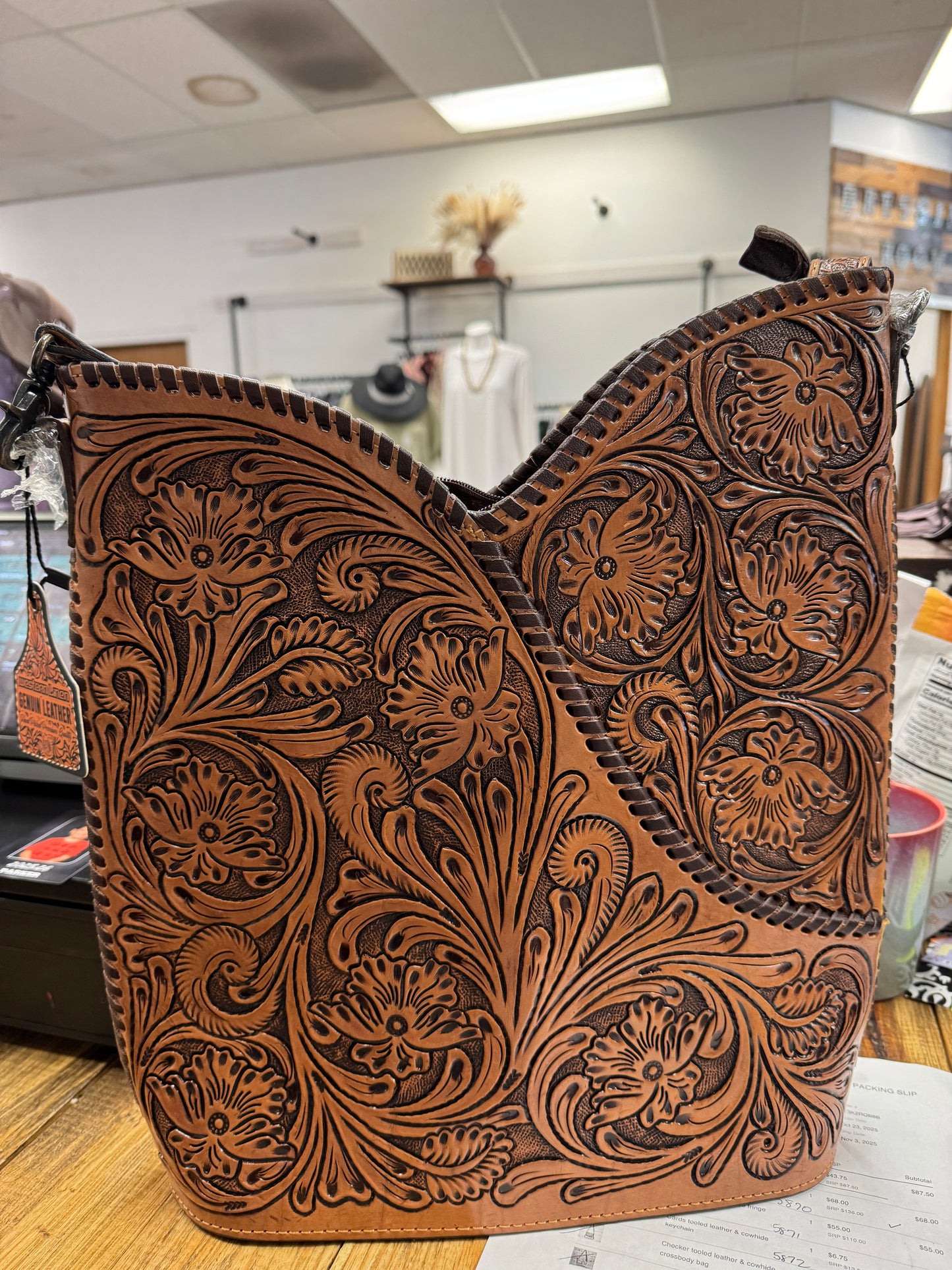 Esther tooled crossbody