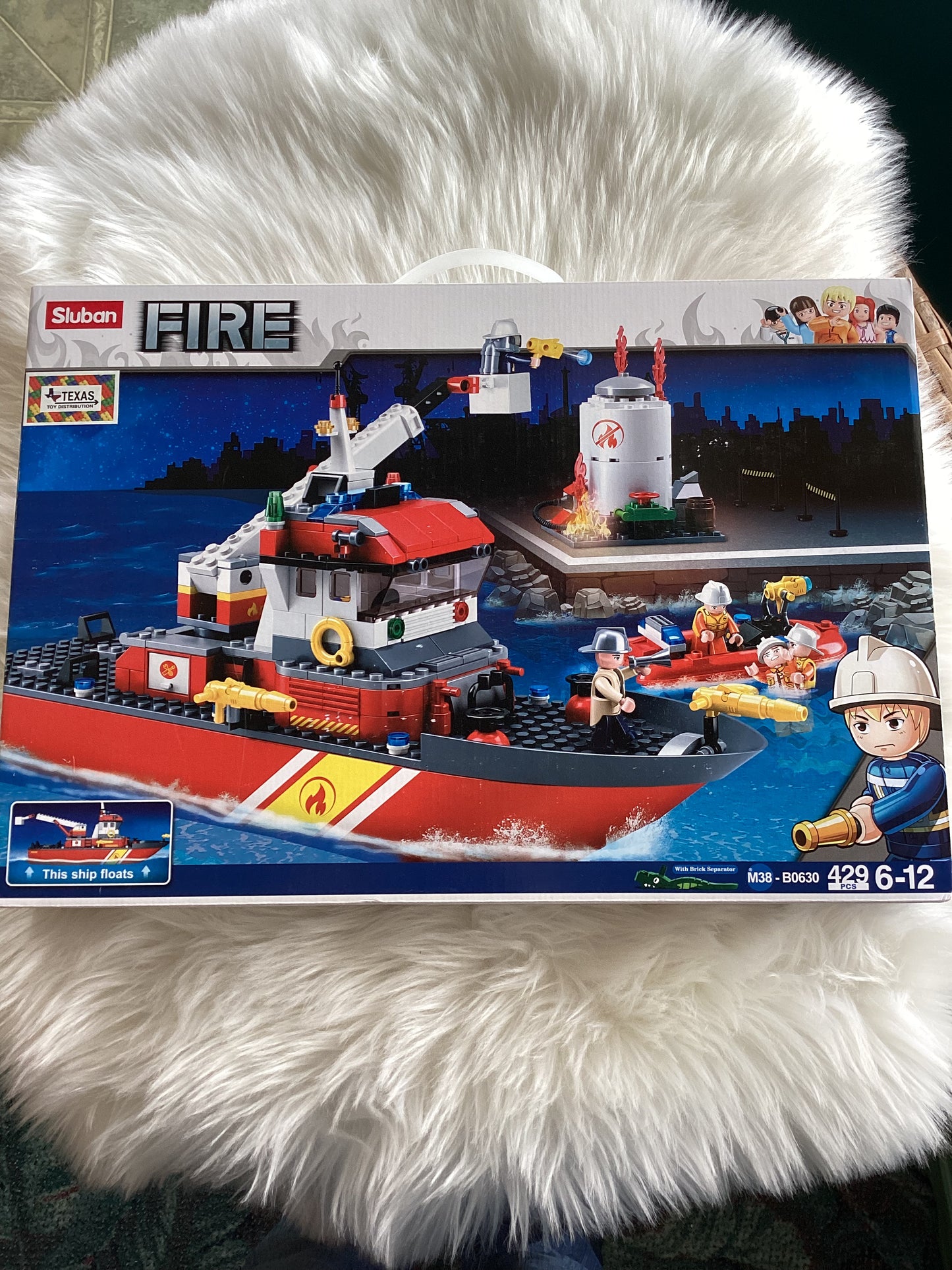 Fire Boat and Oil Tank