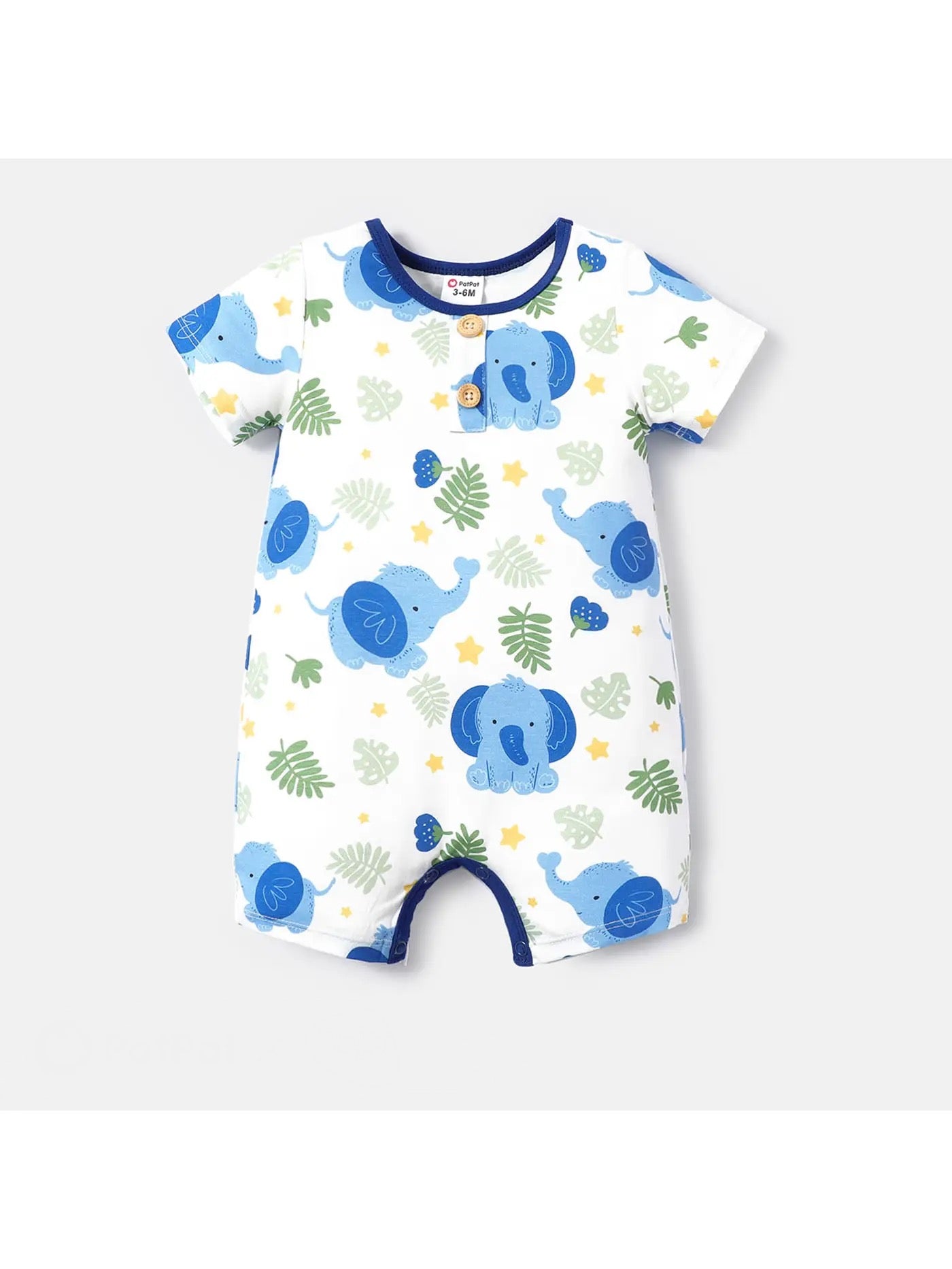 Elephant Short Romper