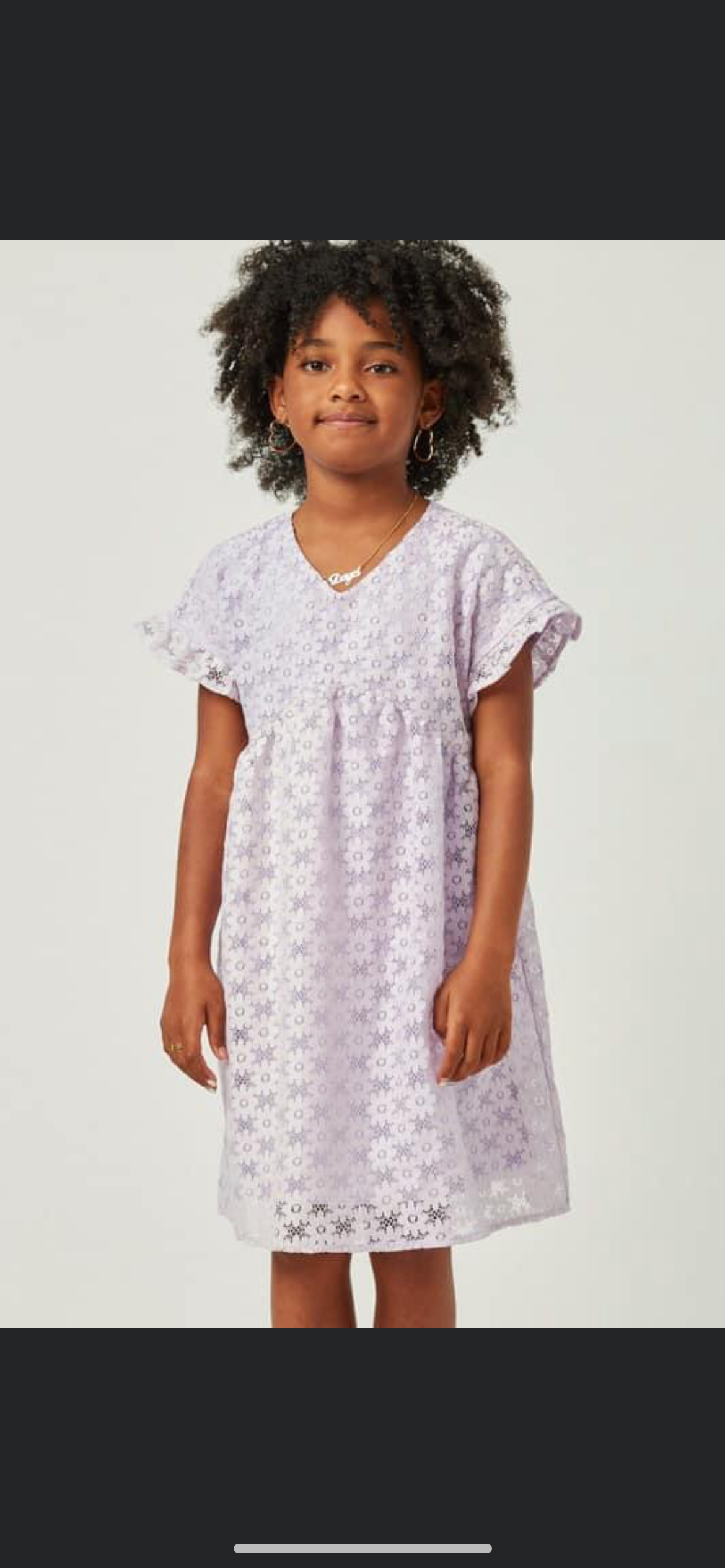 Reagan Lavender Dress