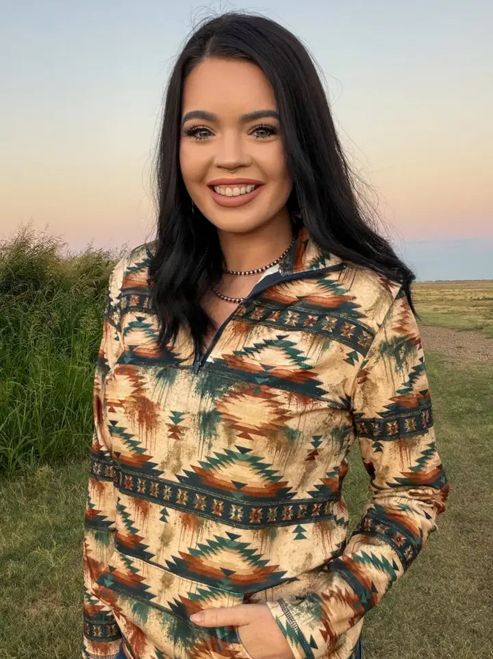Desert Dusk pullover