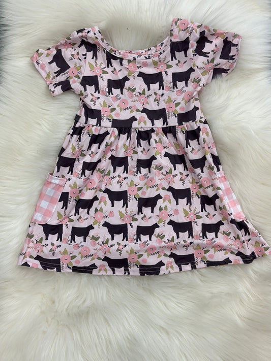 Cow Blossom Dress