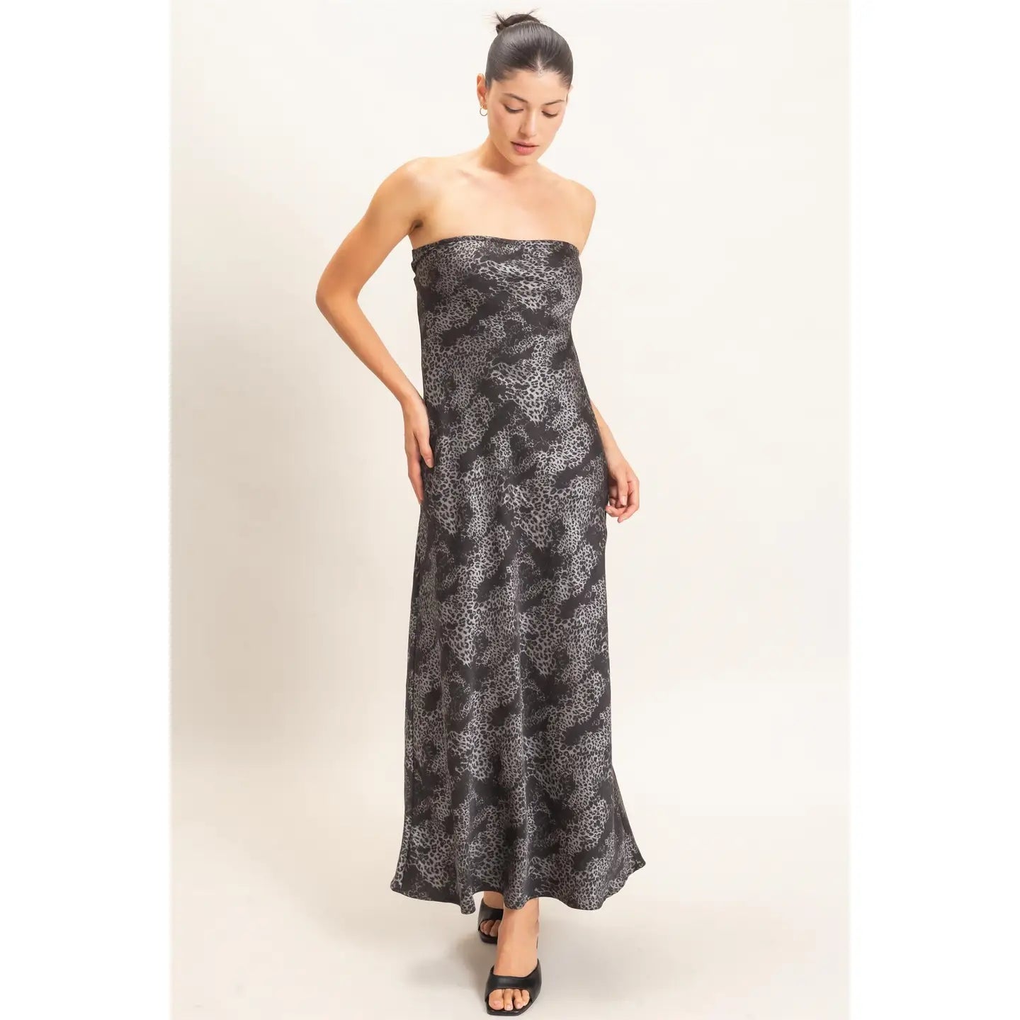 Leopard Black dress