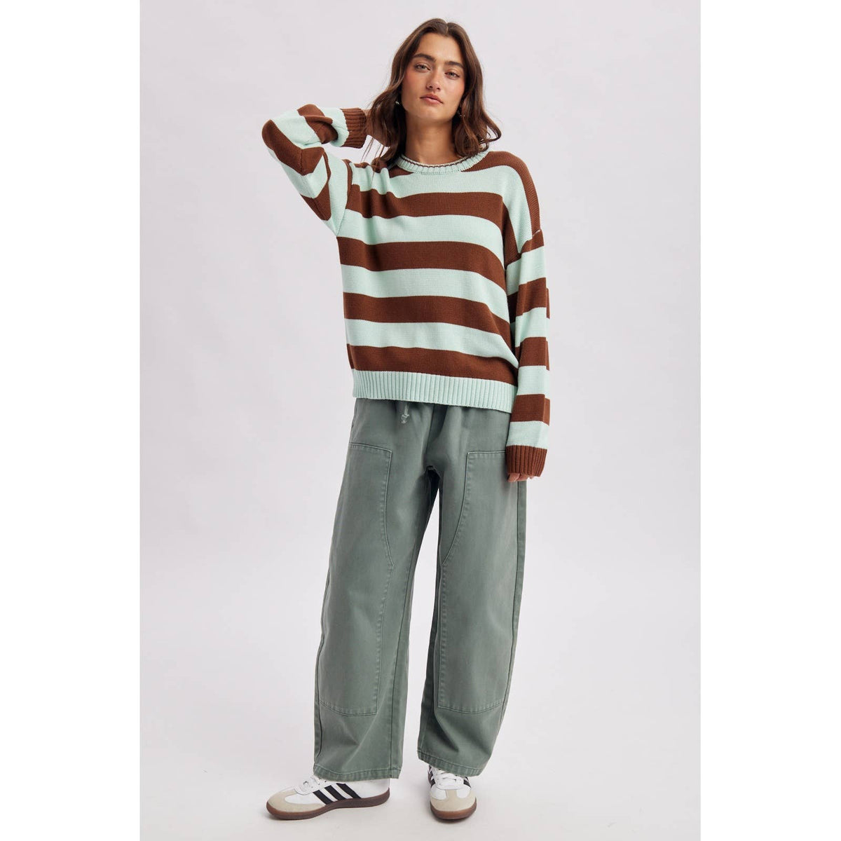CLASSIC STRIPED SWEATER