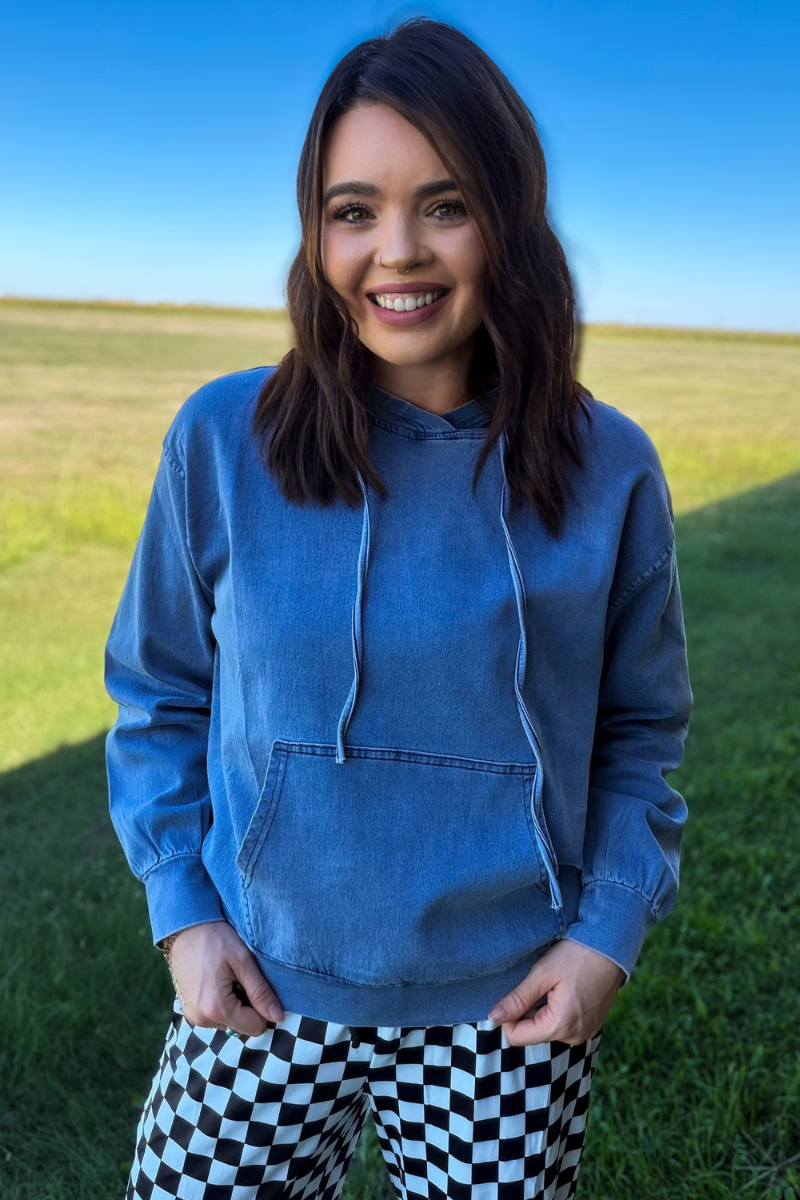 Denim Darling Hoodie