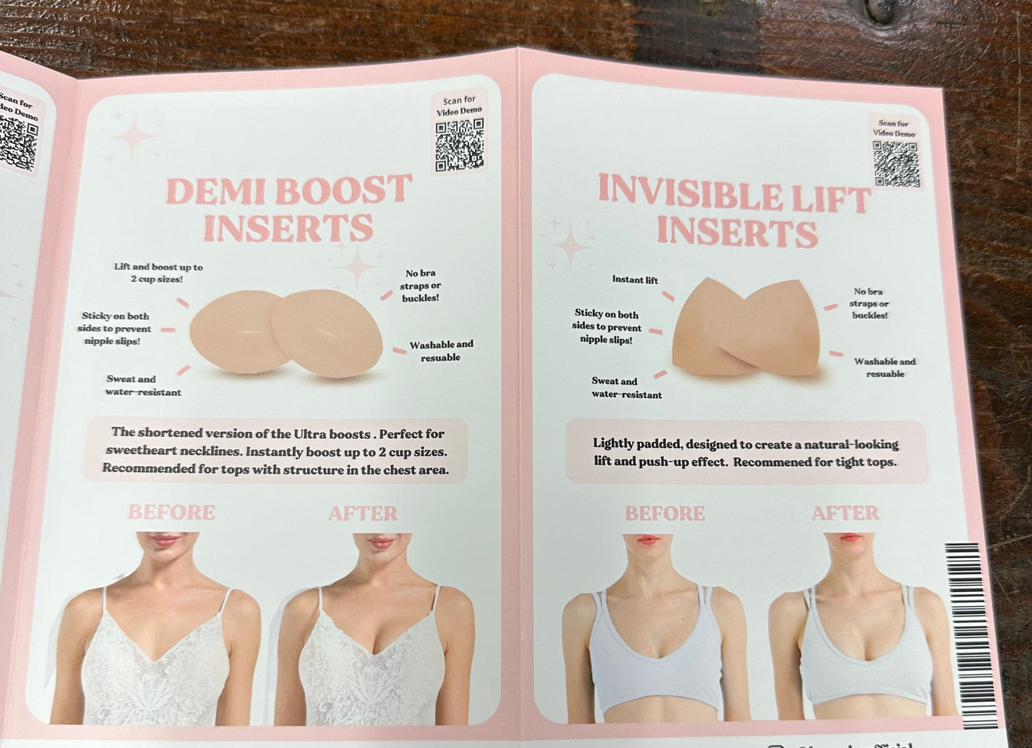 Invisible Lift Inserts