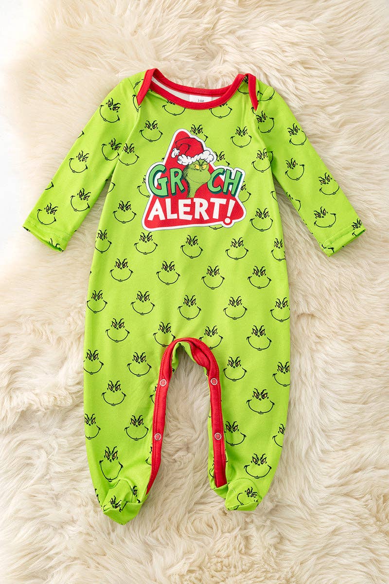 Christmas character baby bodysuit