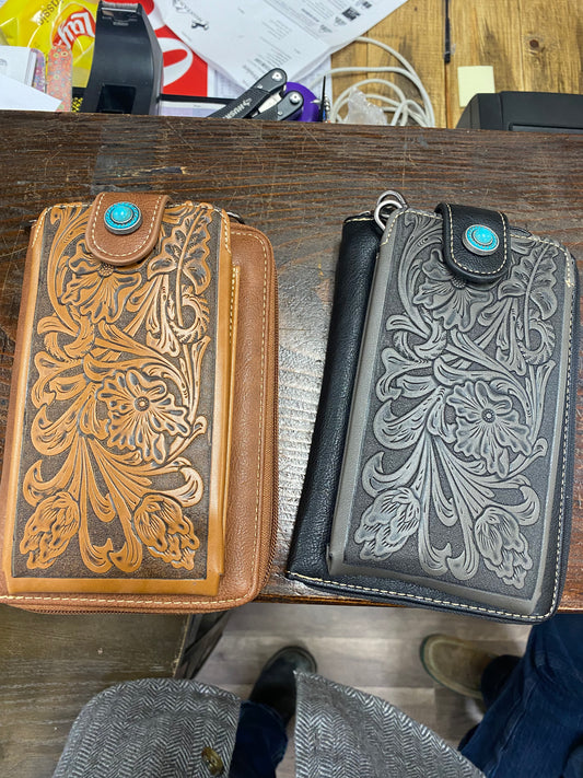 Tooled Phone Wallets