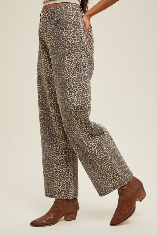London Leopard Pants