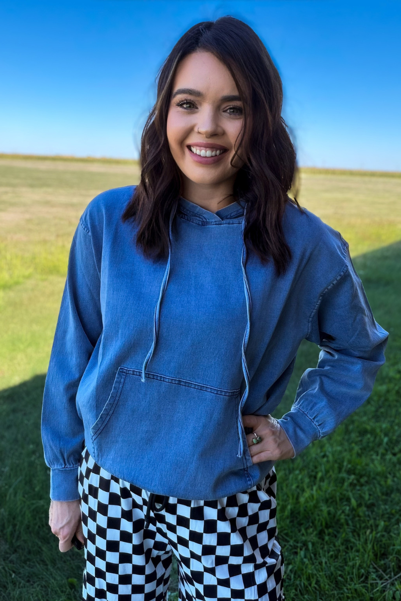 Denim Darling Hoodie