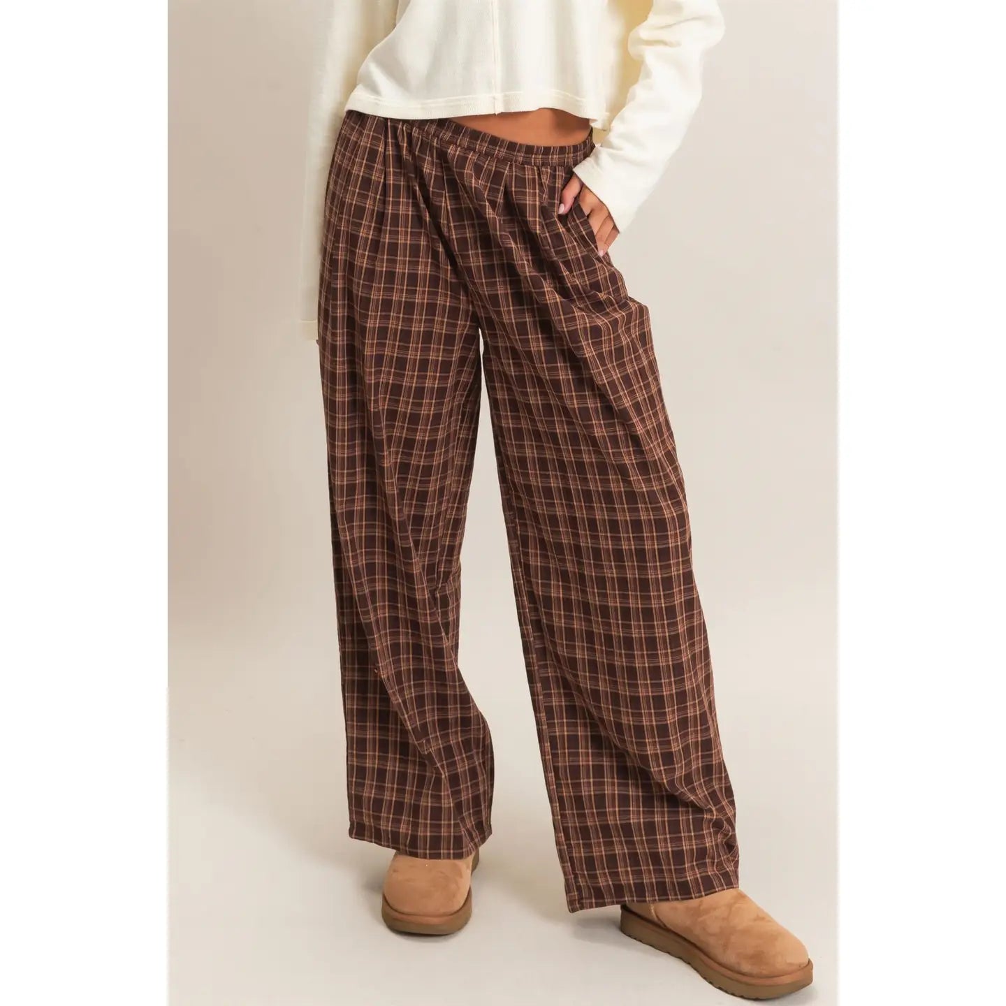Wonka plaid pants