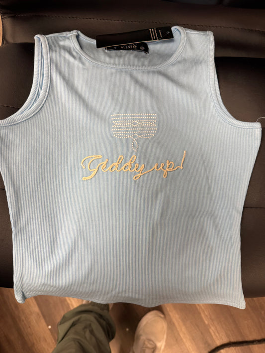 Giddy up Tank
