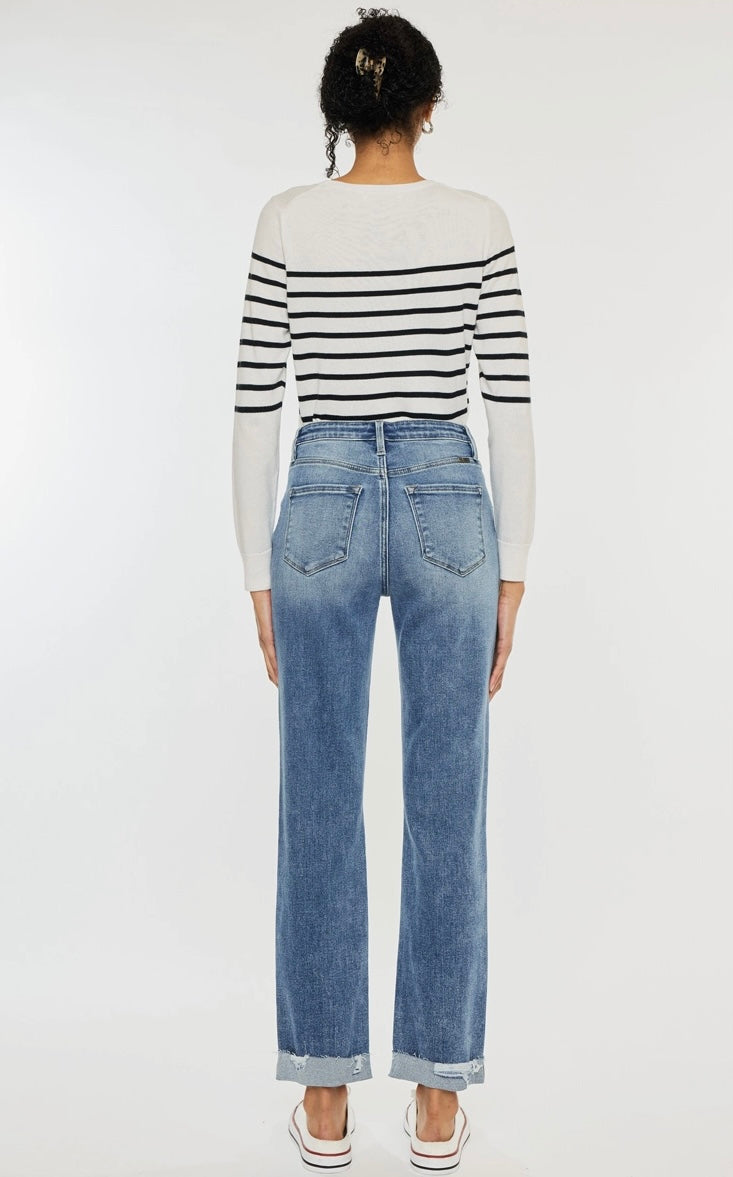 Oxford Slim Straight Jeans