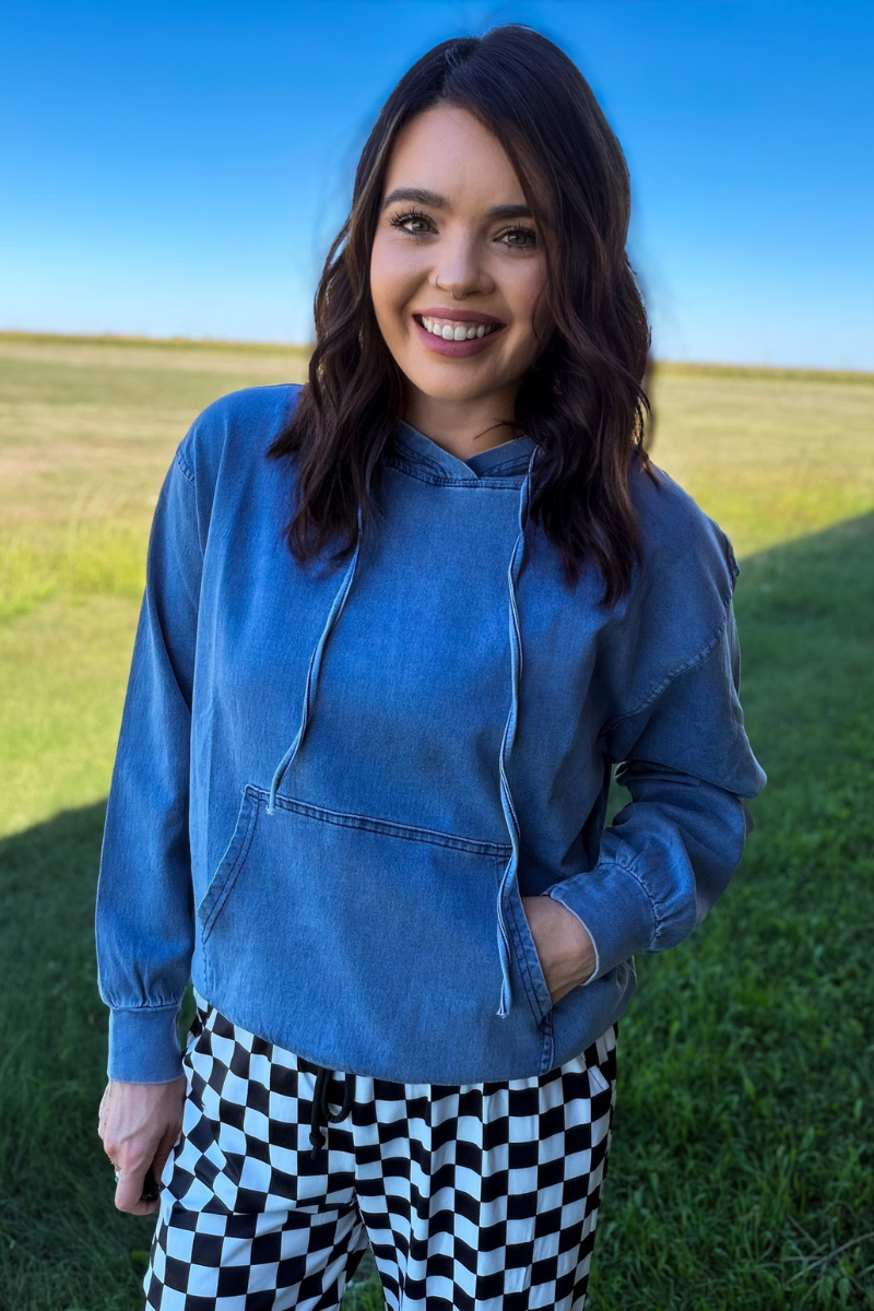 Denim Darling Hoodie