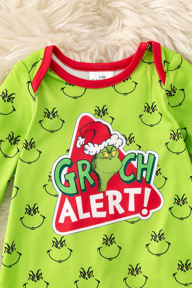 Christmas character baby bodysuit