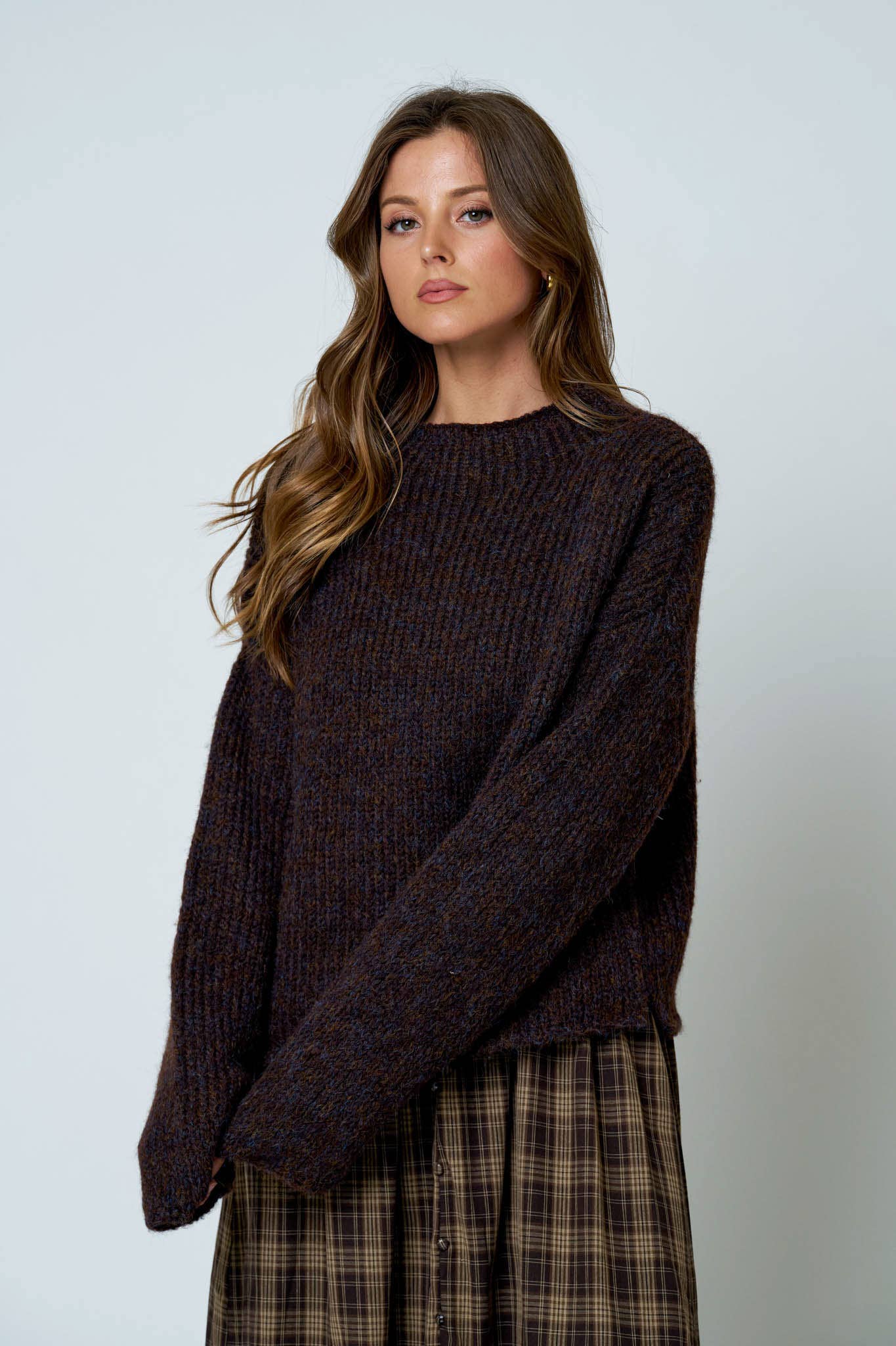 MOCK NECK sweater