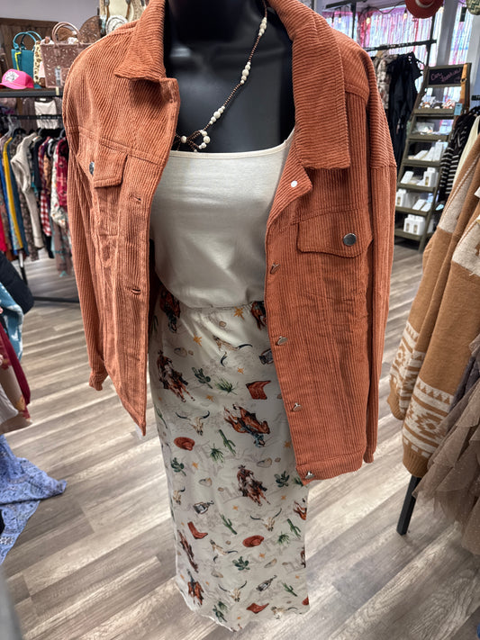 Wrangling skirt