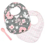 Muslin Bib Set with Spoon