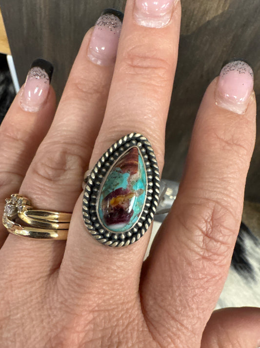 Turq and purple ring