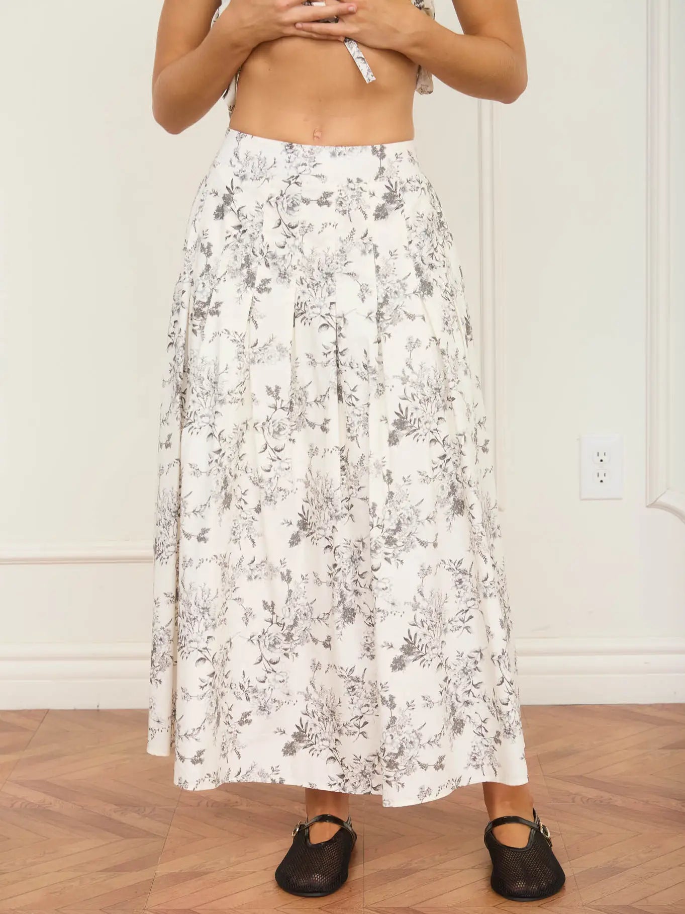 Floral skirt