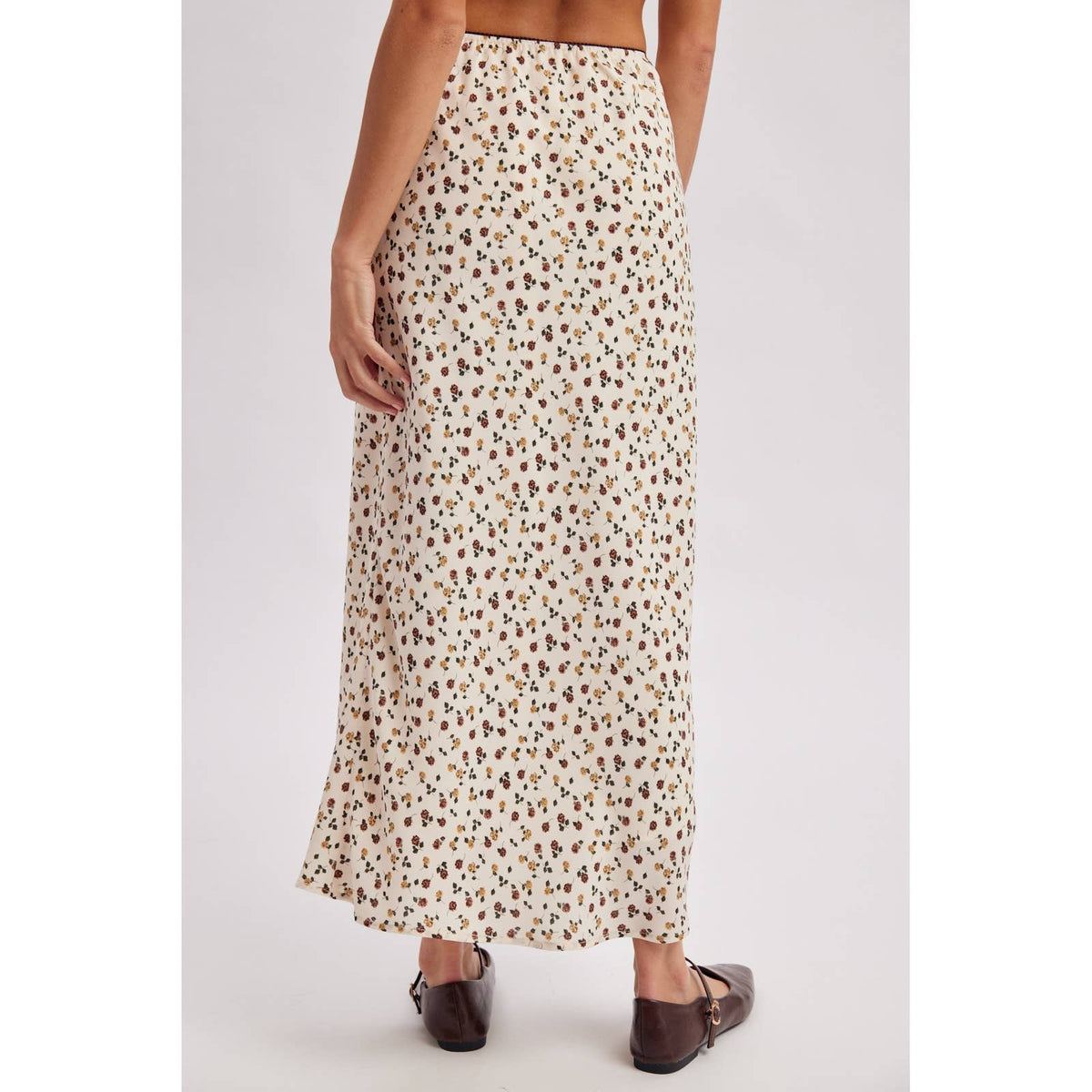 DITSY FLORAL MIDI SKIRT / WL26-13105