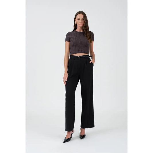 Wide leg dress pants