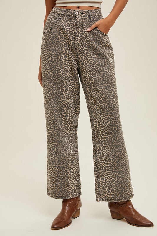London Leopard Pants