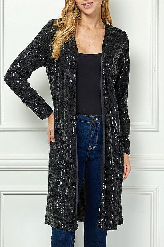 Ontario Sequin Cardigan