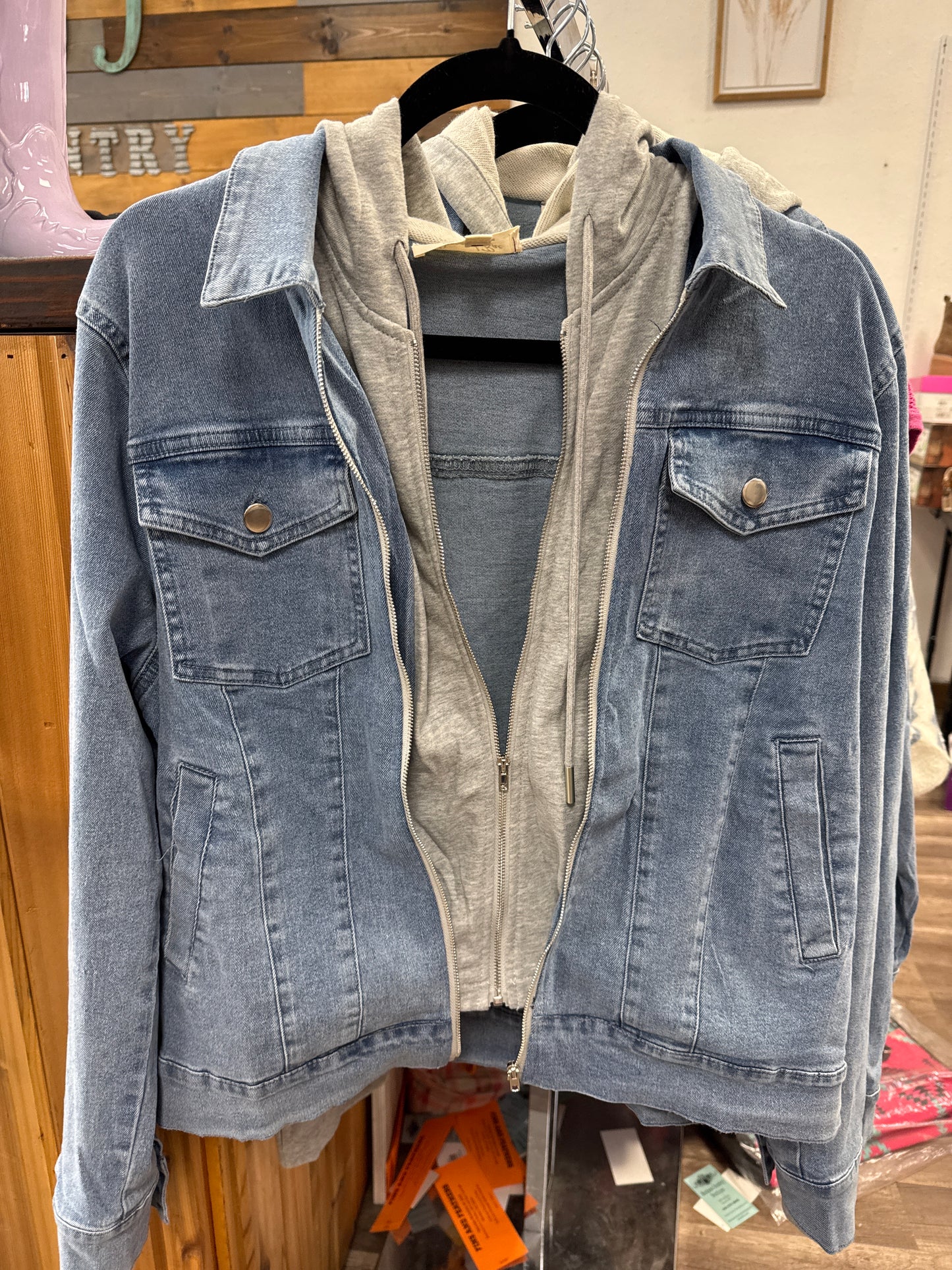 Hooded Denim