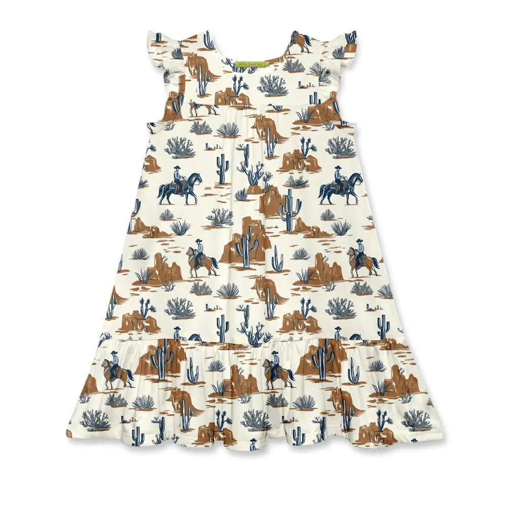 Western frontier dress