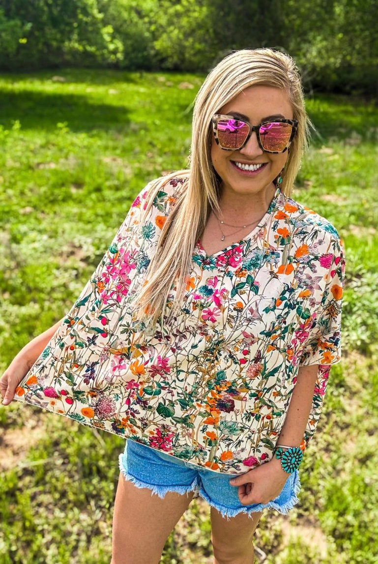 Field of Flowers Top