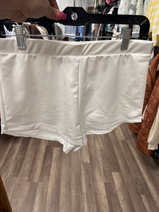White under short