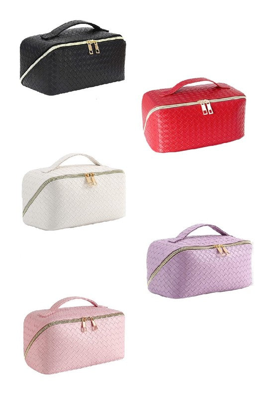 Woven Makeup Bags