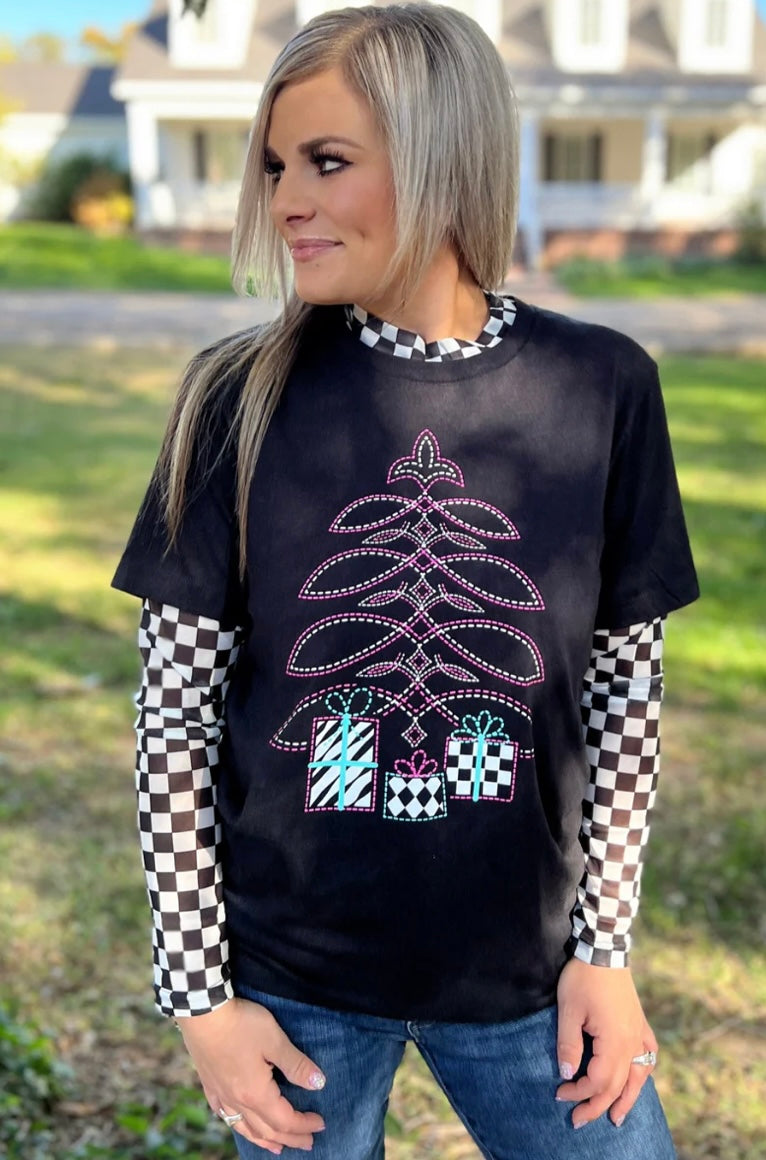 Boot Scootin’ Christmas Tee