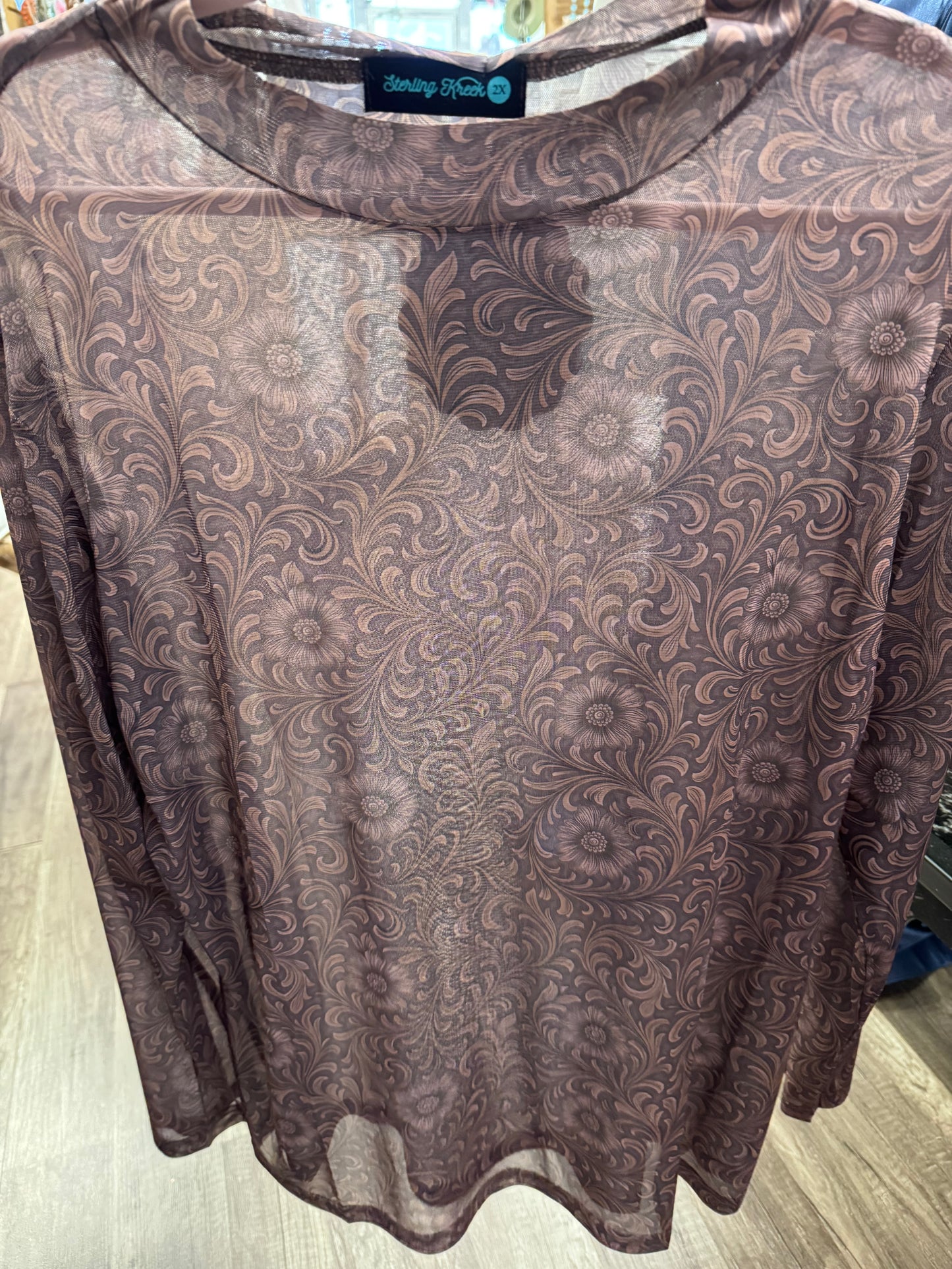 Bronzed Bloom mesh