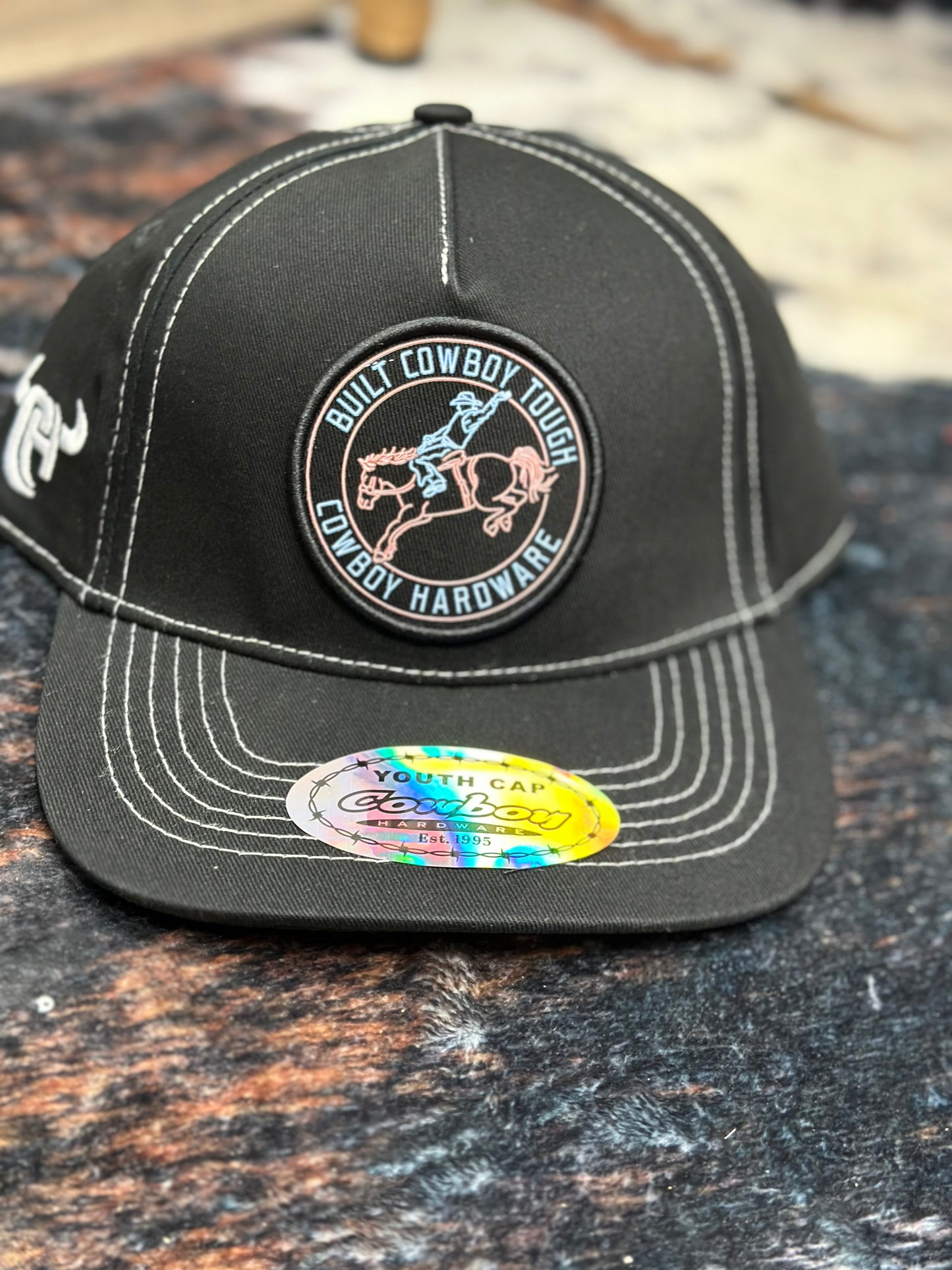 Neon Cowboy Tough Hat