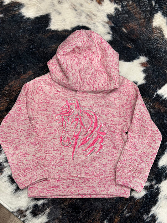 Bella Horse Speckle Hoodie