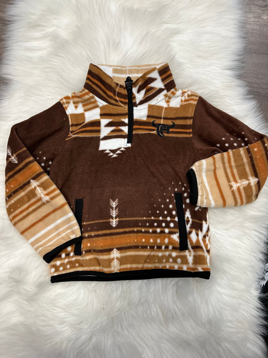 Brown Aztec Pullover