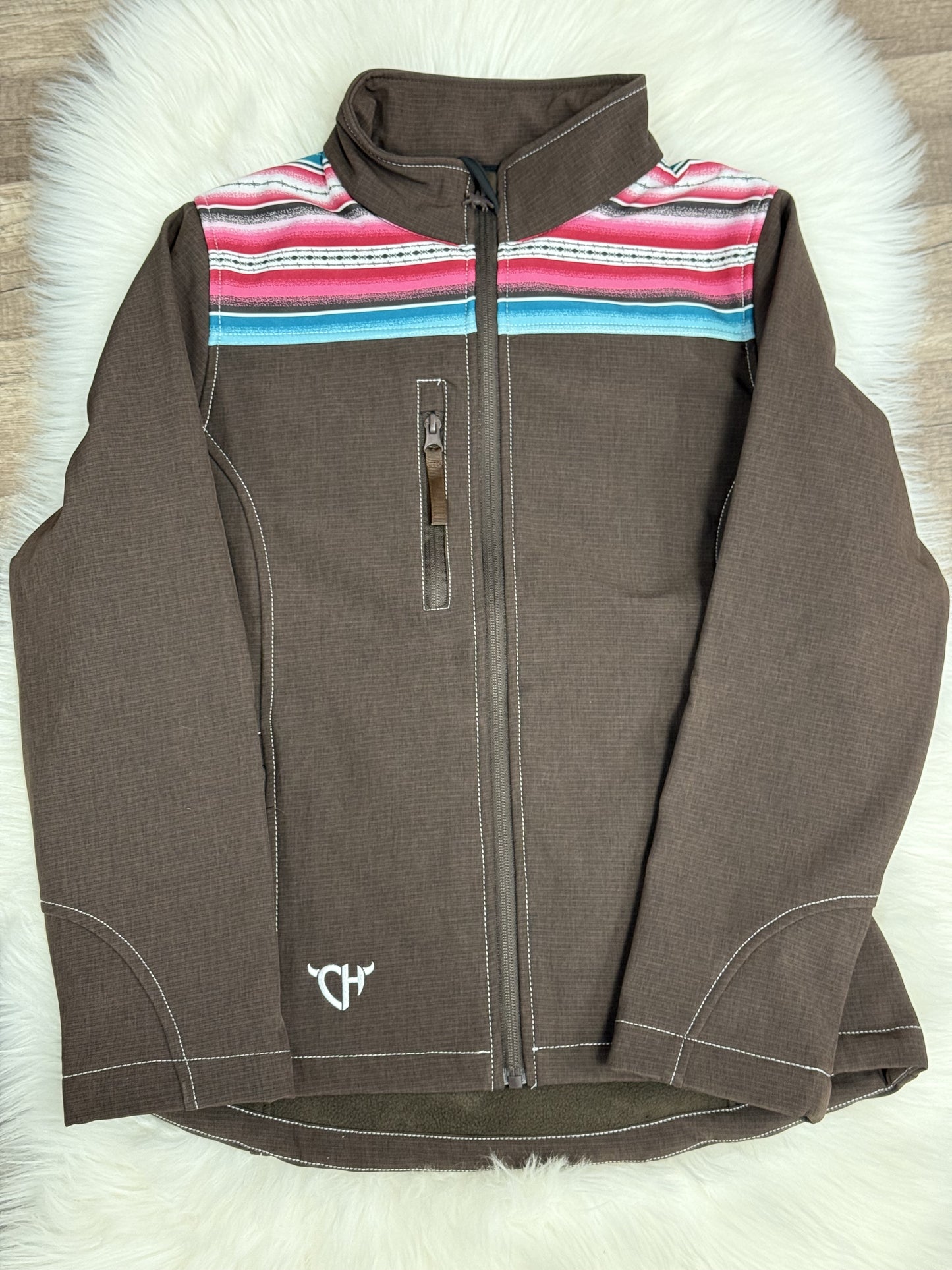 Chocolate Serape Jacket