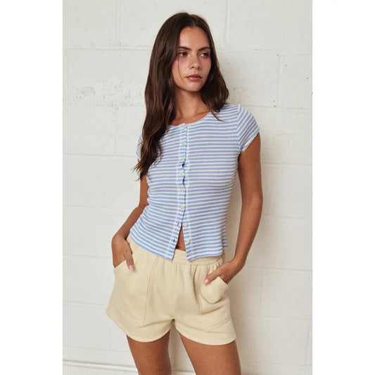 Pony stripe tee