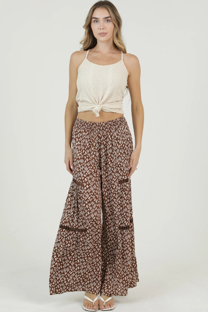 Cocoa cactus pants