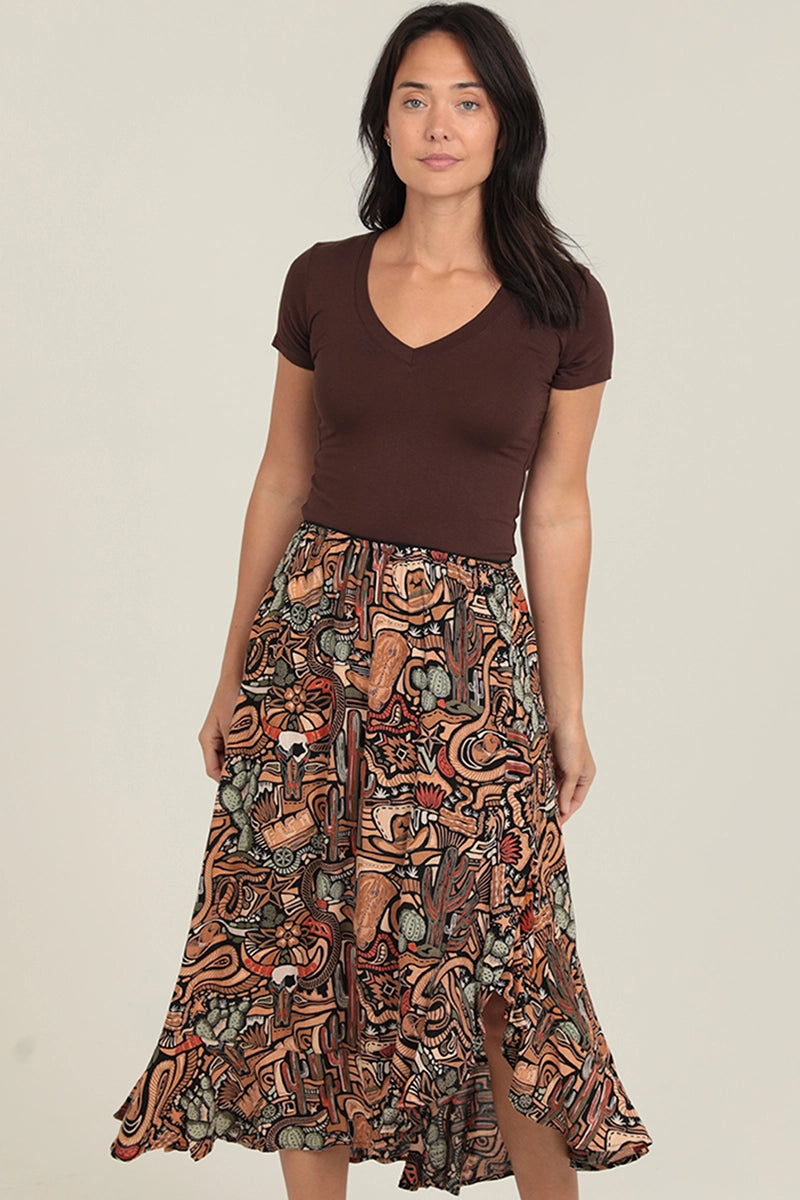 Cowboy Cactus skirt